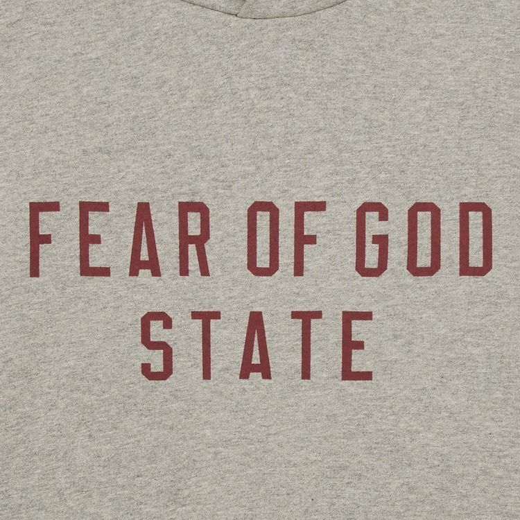 Fear of God Essentials Fleece Hoodie 'Dark Heather'