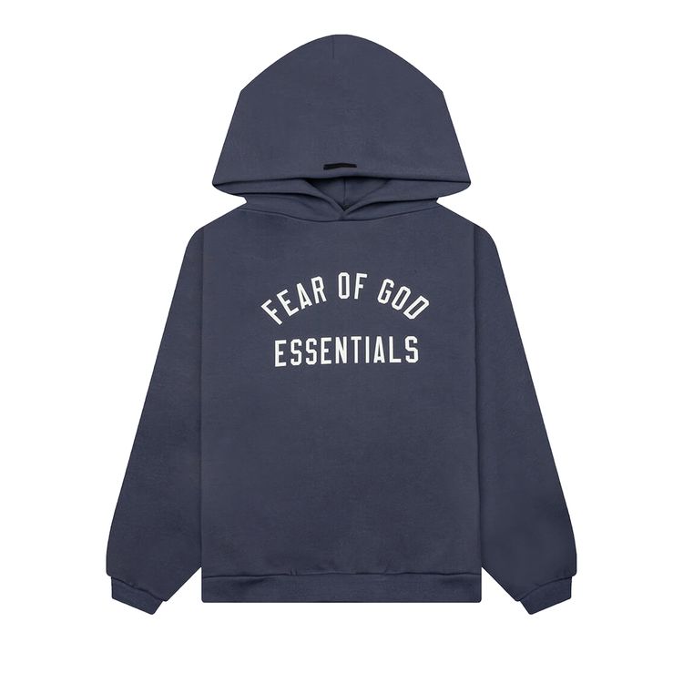 Fear of God Essentials Fleece Hoodie 'Marine'