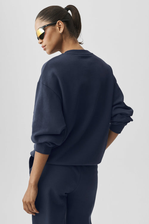 Accolade Crew Neck Pullover - Navy - 2