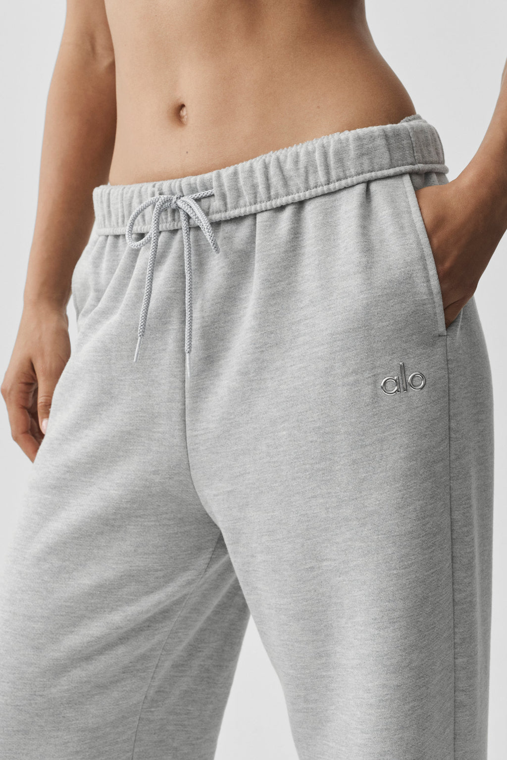 Accolade Straight Leg Sweatpant - Athletic Heather Grey - 3