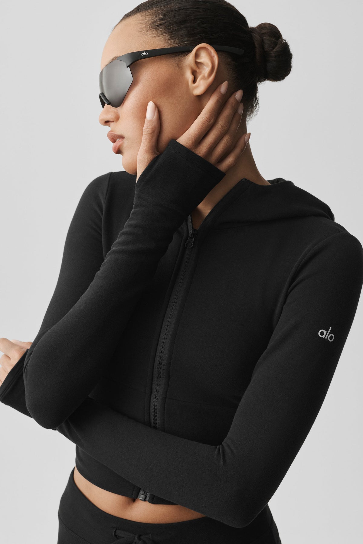 Sway Full Zip Hoodie - Black - 4