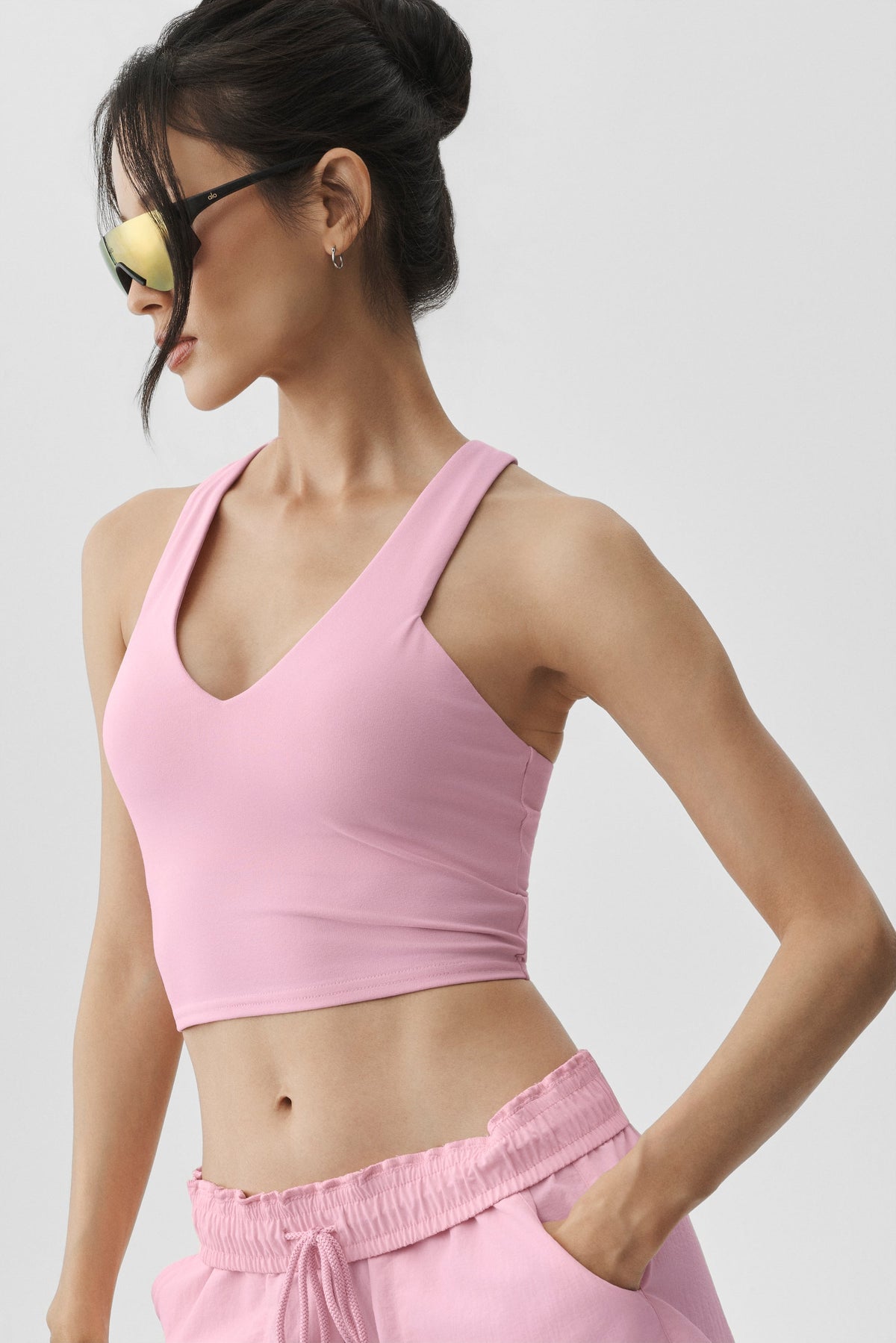 Airbrush Real Bra Tank - Pink Marshmallow - 3